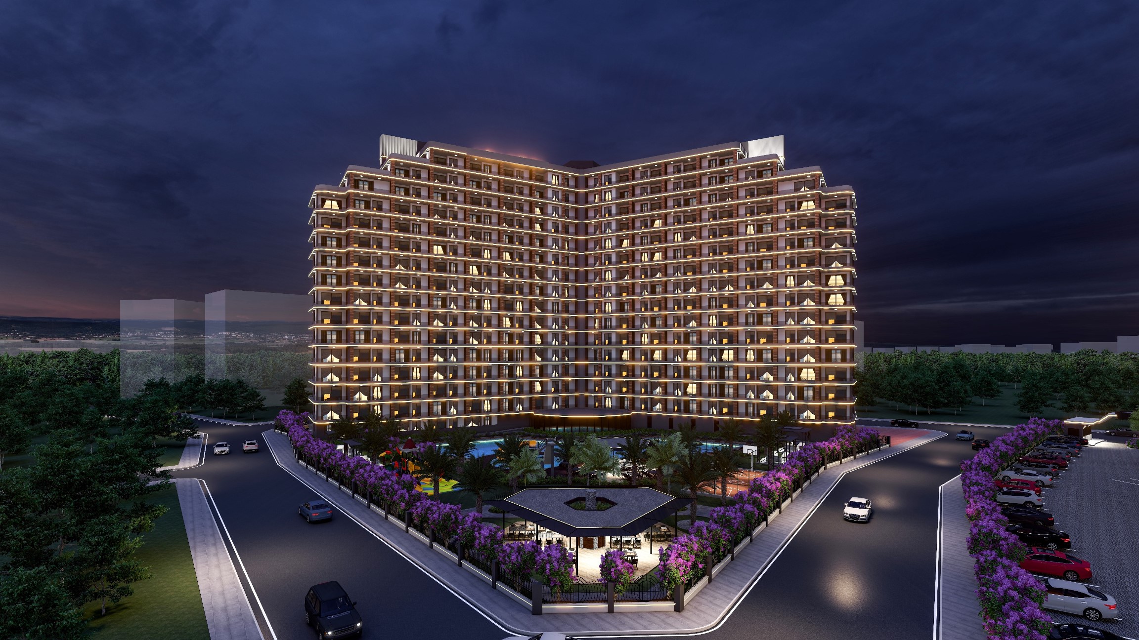 Image of Modern residential complex just 150 meters from the Mediterranean coast